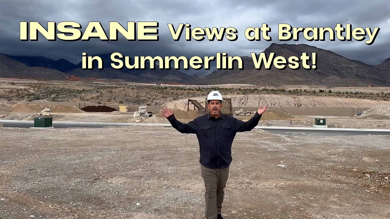 INSANE Views at Brantley! The Best Lots Pulte Just Released in Summerlin West