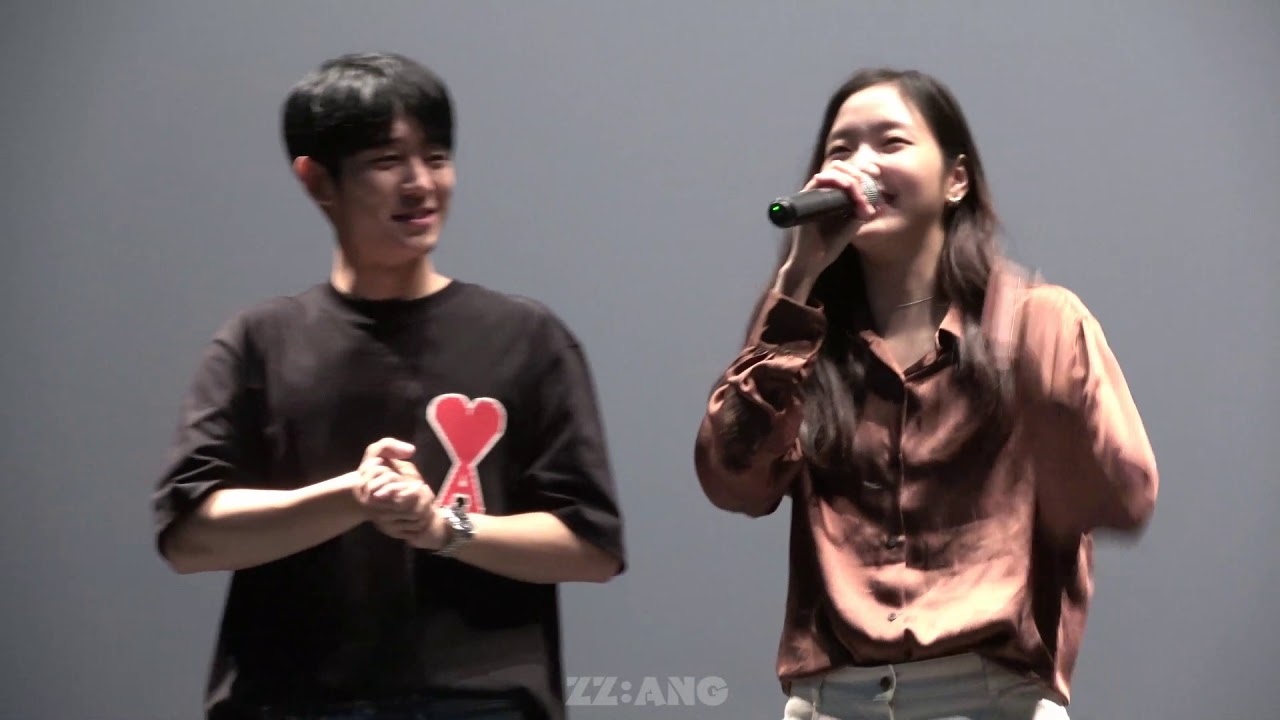190824 영화 유열의 음악앨범 무대인사(건대 롯데시네마) 정해인,김고은