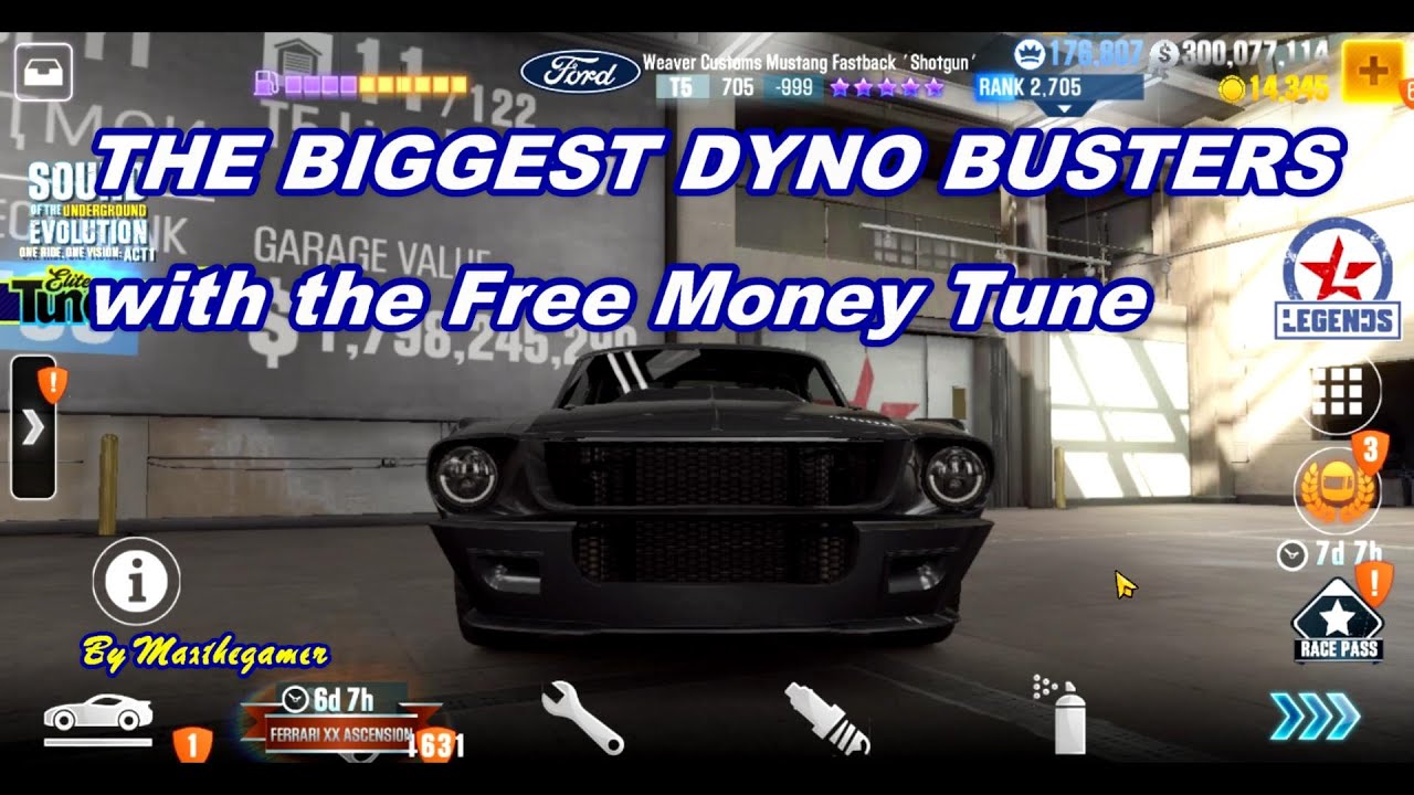 CSR 2 | CSR Racing 2, Крупнейшие разрушители динамометров в CSR2, Машины «Бесплатные деньги для м...