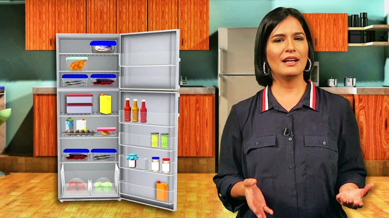 ¿ Cómo guardar correctamente los alimentos en el refrigerador ?. Ellen Te Dice. tips para el hogar