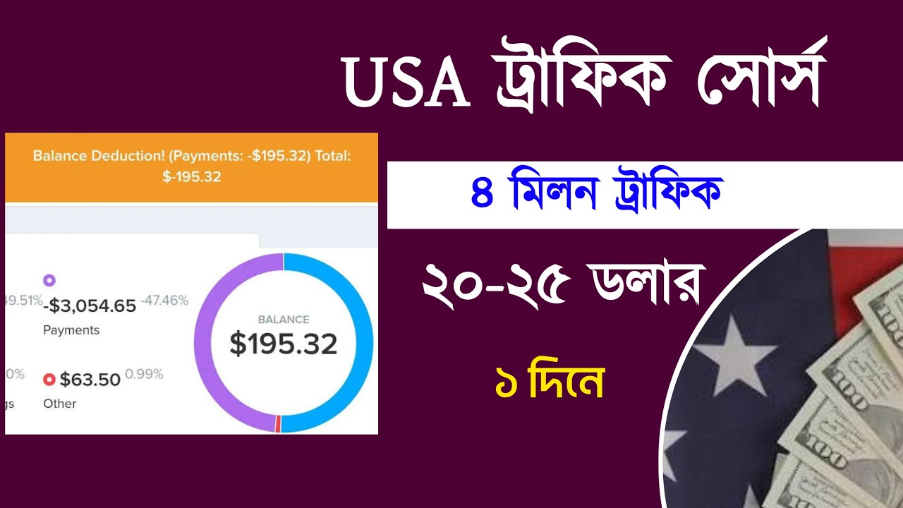 Unlimited Free USA Traffic for CPA Marketing | Bangla Tutorial 2026