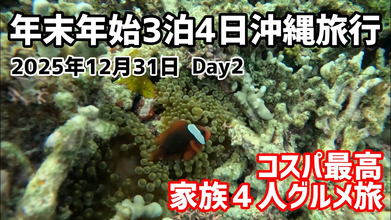 最新！年末年始沖縄旅行　2日目　恩納村／北谷町／那覇市