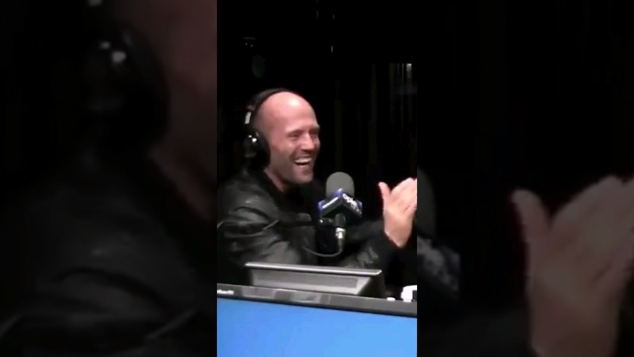 😂Hilarious Jason Statham Impression In Front of Him 