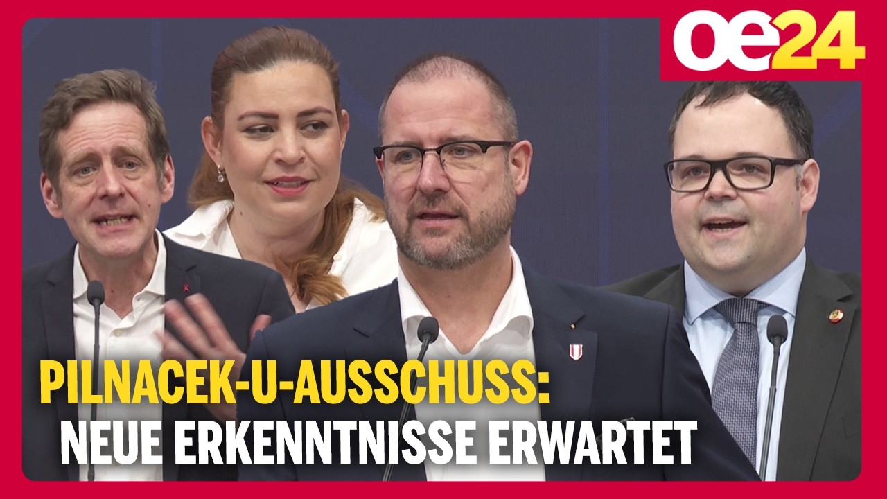 Pilnacek-U-Ausschuss: Neue Erkenntnisse erwartet