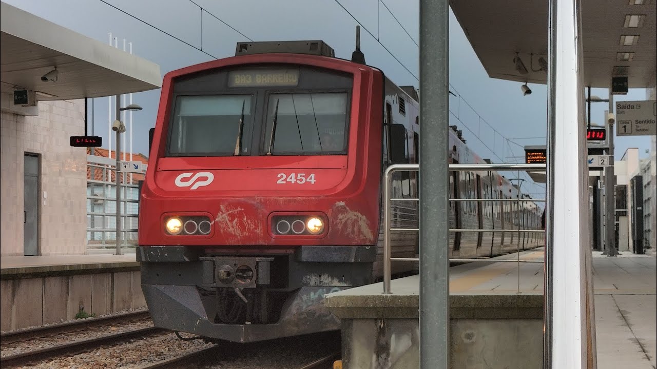 Audio da CP 2404/2454 entre Praça do quebedo e Pinhal novo - 13-11-2025