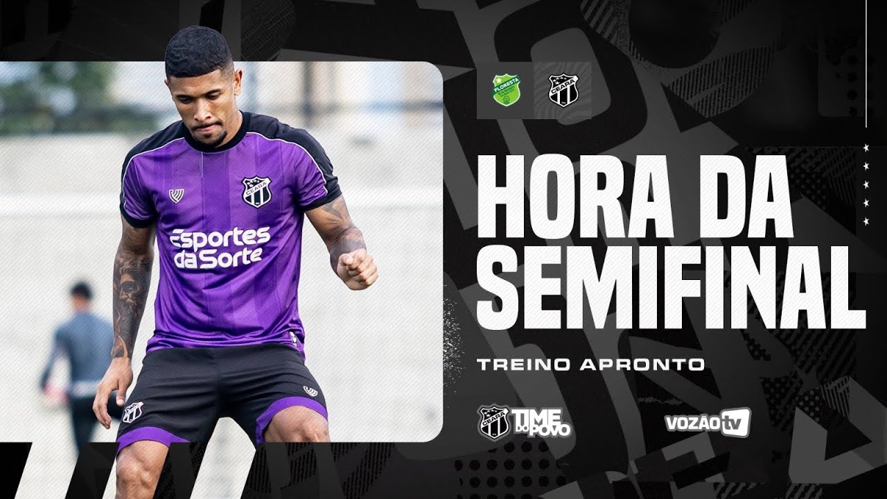 Treinos | Ceará finaliza as atividades para ida das semifinais do Estadual 