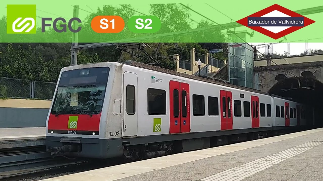 FGC Baixador de Vallvidrera | Metro del Vallès S1 i S2 | UT 112, 113 i 115