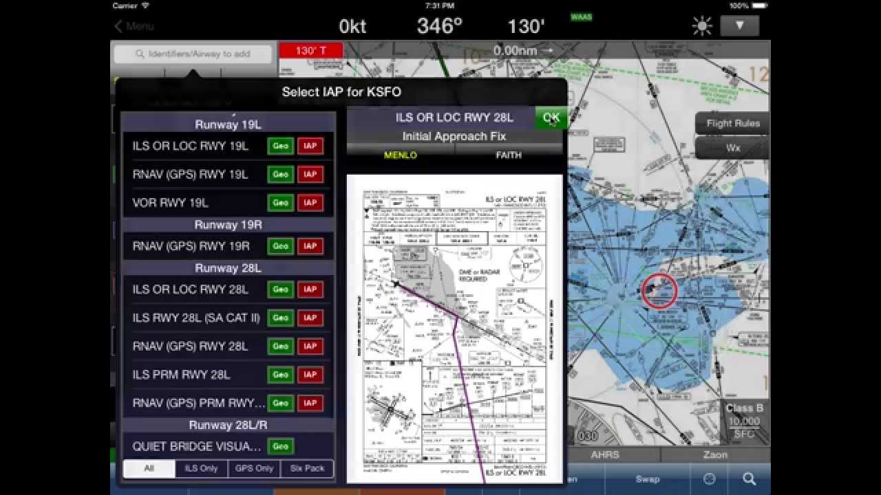 WingX - IAP Routing