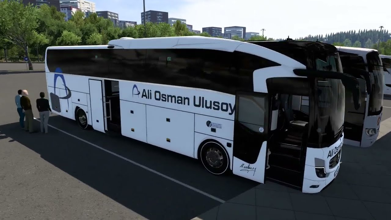 YENİ TÜRKİYE HARİTASI | Bafra Samsun Çarşamba Ünye Otobüs Yolculuğu | Euro Truck Simulator 2