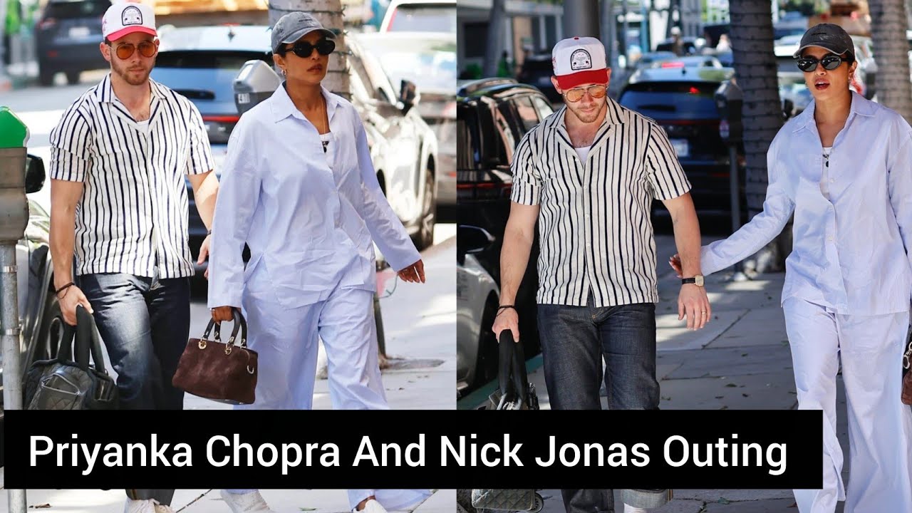 Priyanka Chopra And Nick Jonas Casual DATE In Beverly Hills | Nickyanka