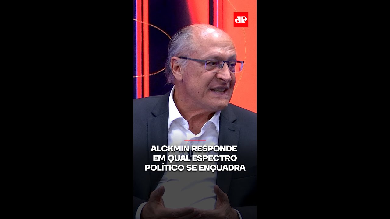 Alckmin responde em qual espectro político se enquadra