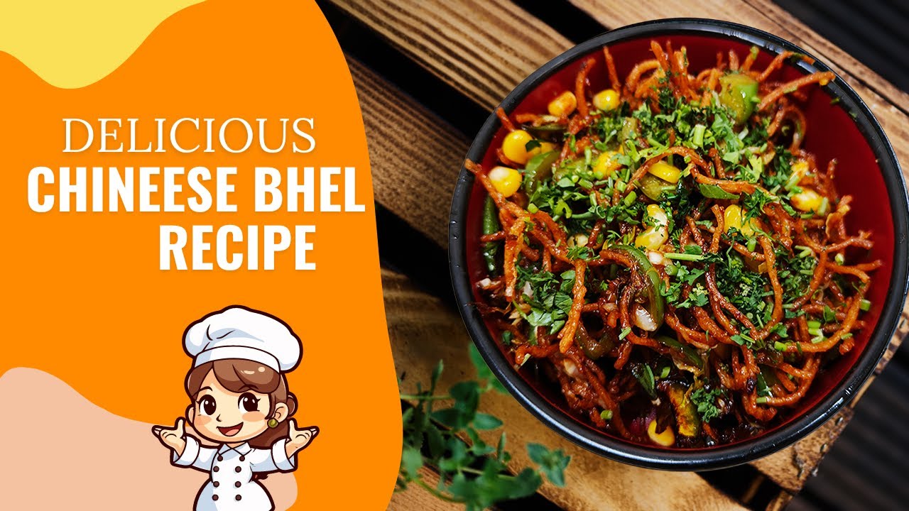 Jain Special Chinese Bhel | Indian Fast Food Recipe | Vegetarian Snack Recipe by Home Chef | Jain