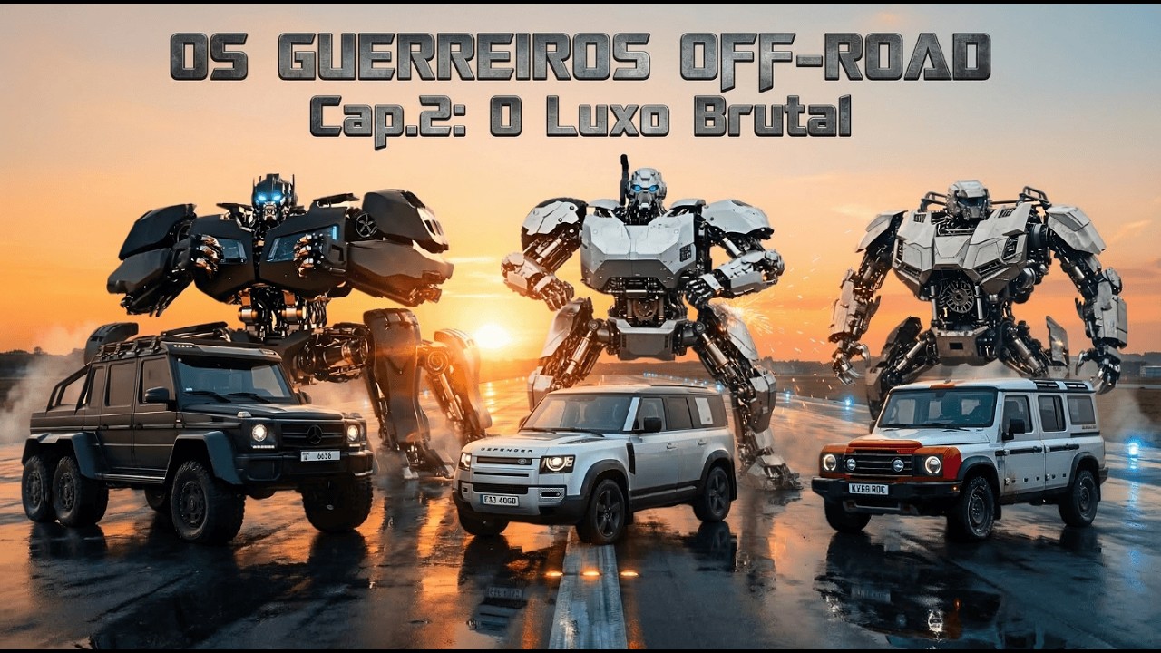 G63 6x6 vs DEFENDER vs GRENADIER: Gigantes Europeus! ⚔️