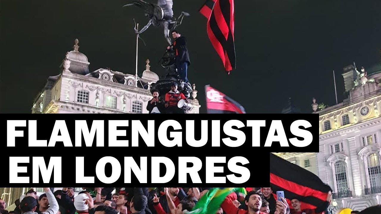 Veja a reação da Torcida do Flamengo comemorando o título em Londres!