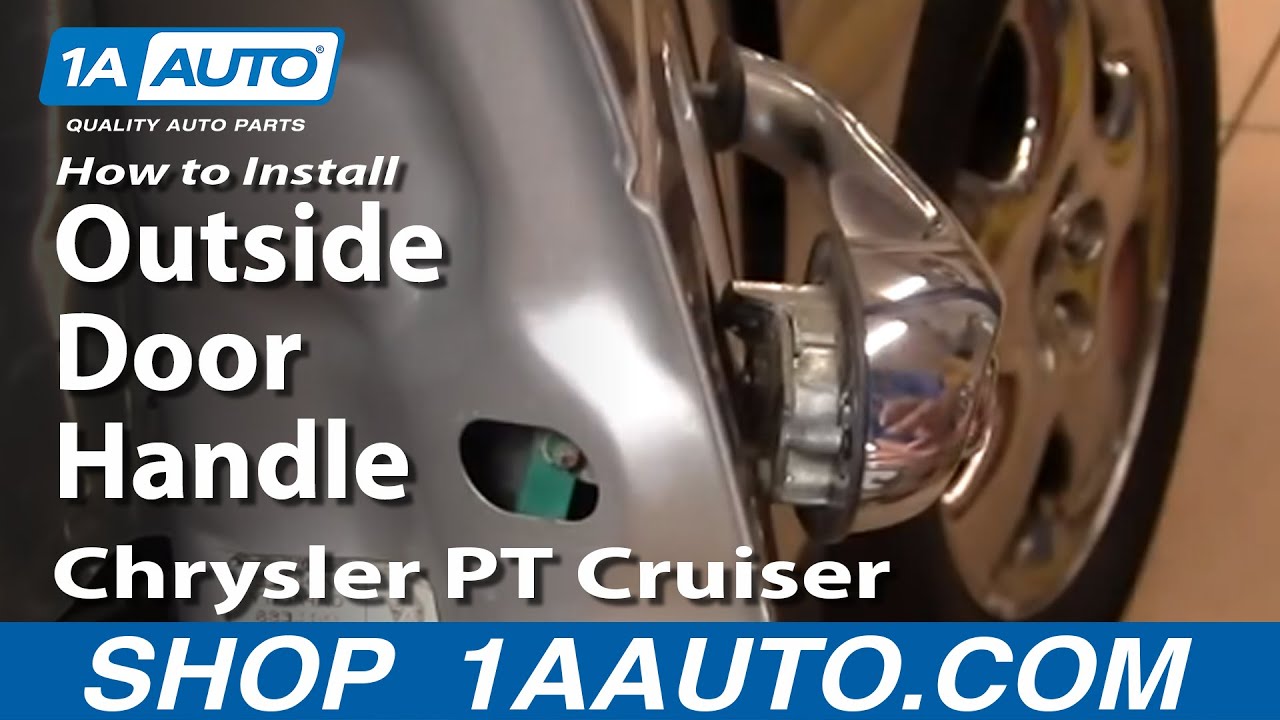 How To Replace Exterior Door Handle 01-05 Chrysler PT Cruiser