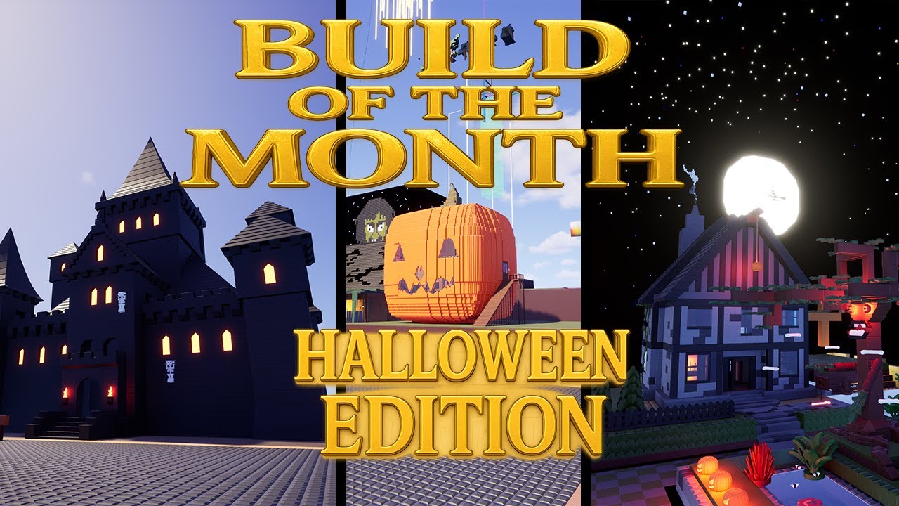 Стройка месяца от Brickadia – хэллоуинский спецвыпуск! 🎃 (октябрь 2025 г.)