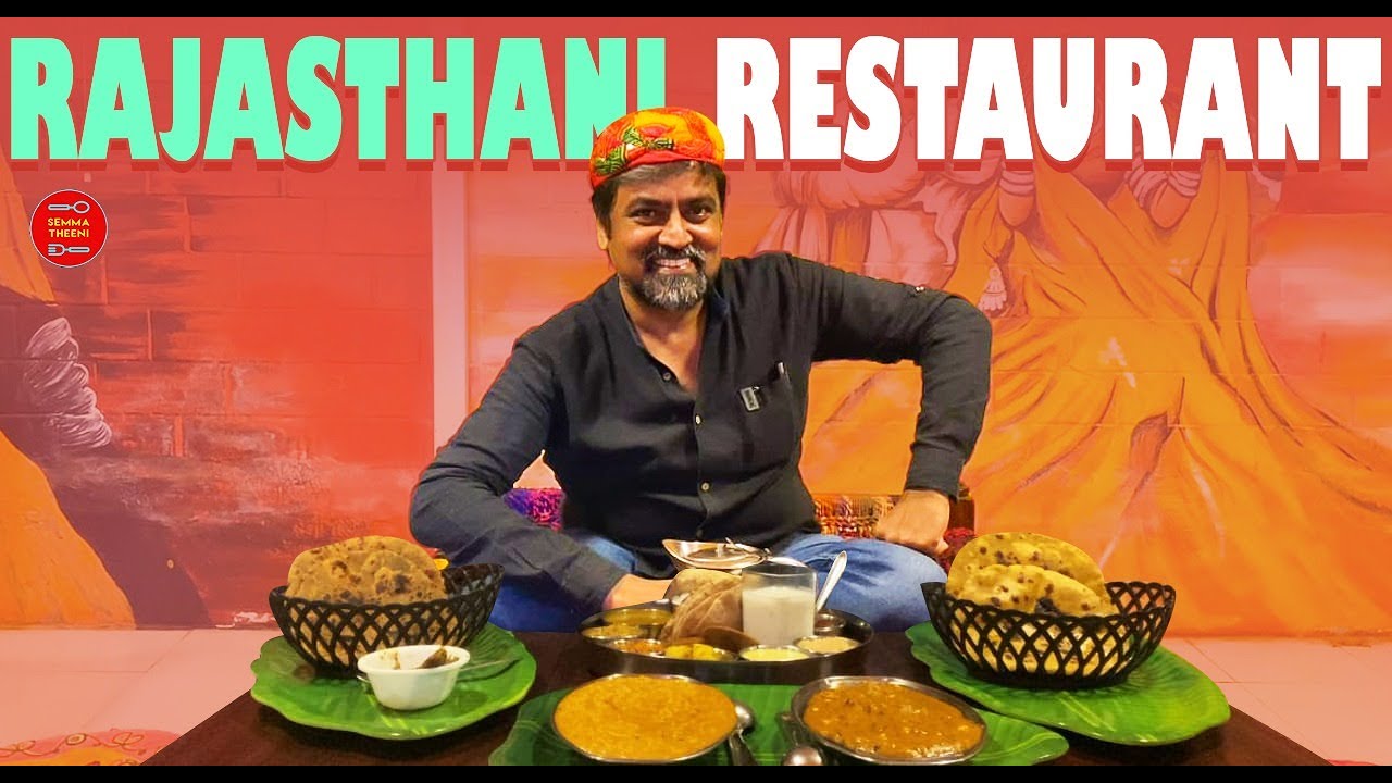 Authentic Rajasthani Restaurant in Coimbatore | GOUD SAHAAB | Food Review Tamil |Semma Theeni