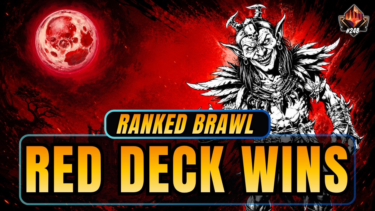 MTG Arena Ranked Brawl: Моноред-агро ПРОДОЛЖАЕТ ПОБЕЖДАТЬ в рейтинге High Mythic!