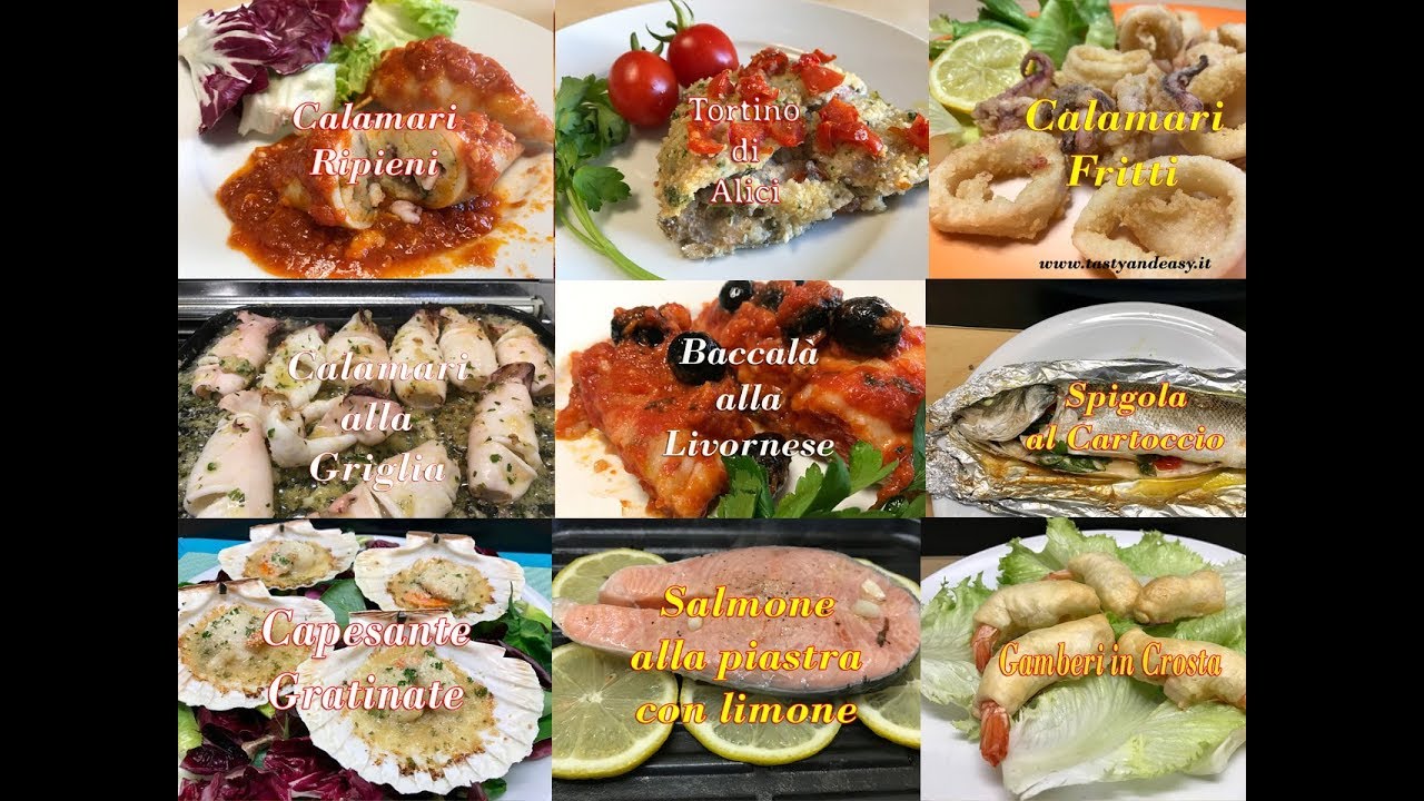 10 Secondi Piatti di Pesce Facili e Gustosi da Preparare Ricette Facili