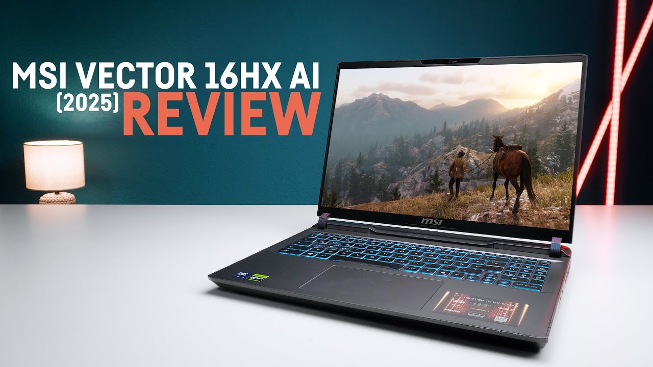 The cheapest 5070ti Laptop / MSI Vector HX 16 AI (2025)