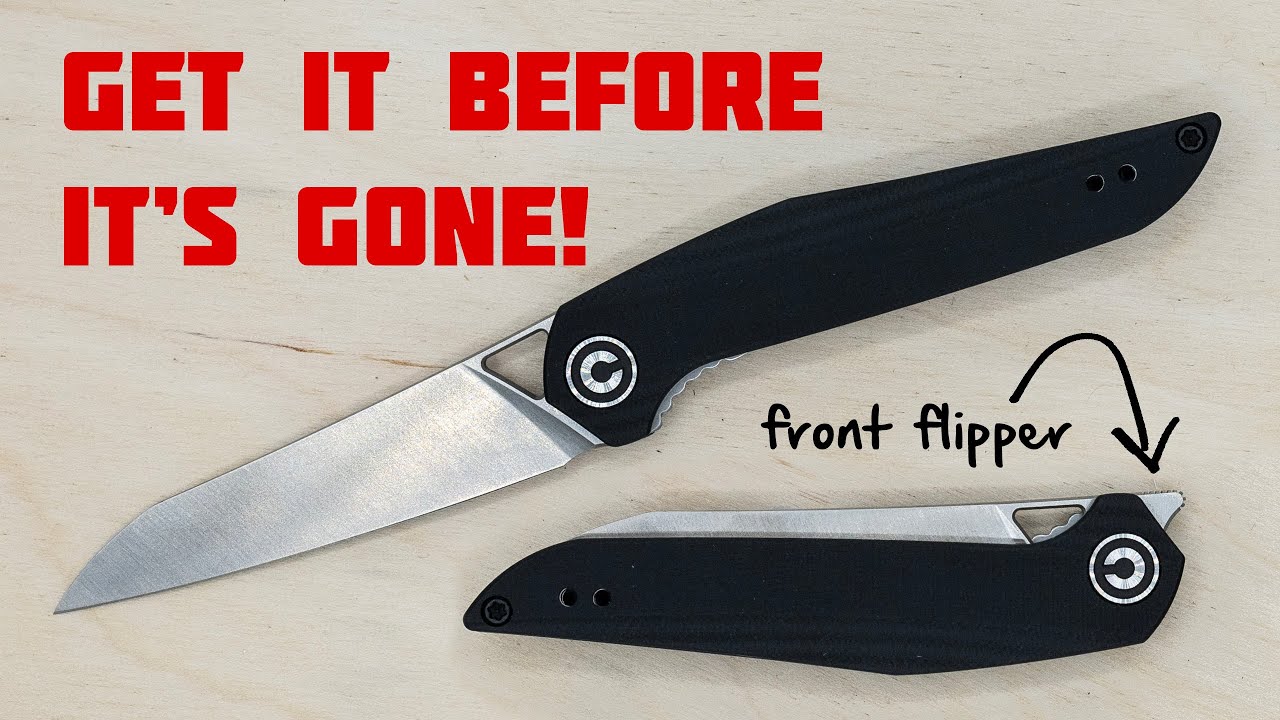 Get This Discontinued Civivi Today! Civivi McKenna Knife | FRONT FLIPPER HEAVEN