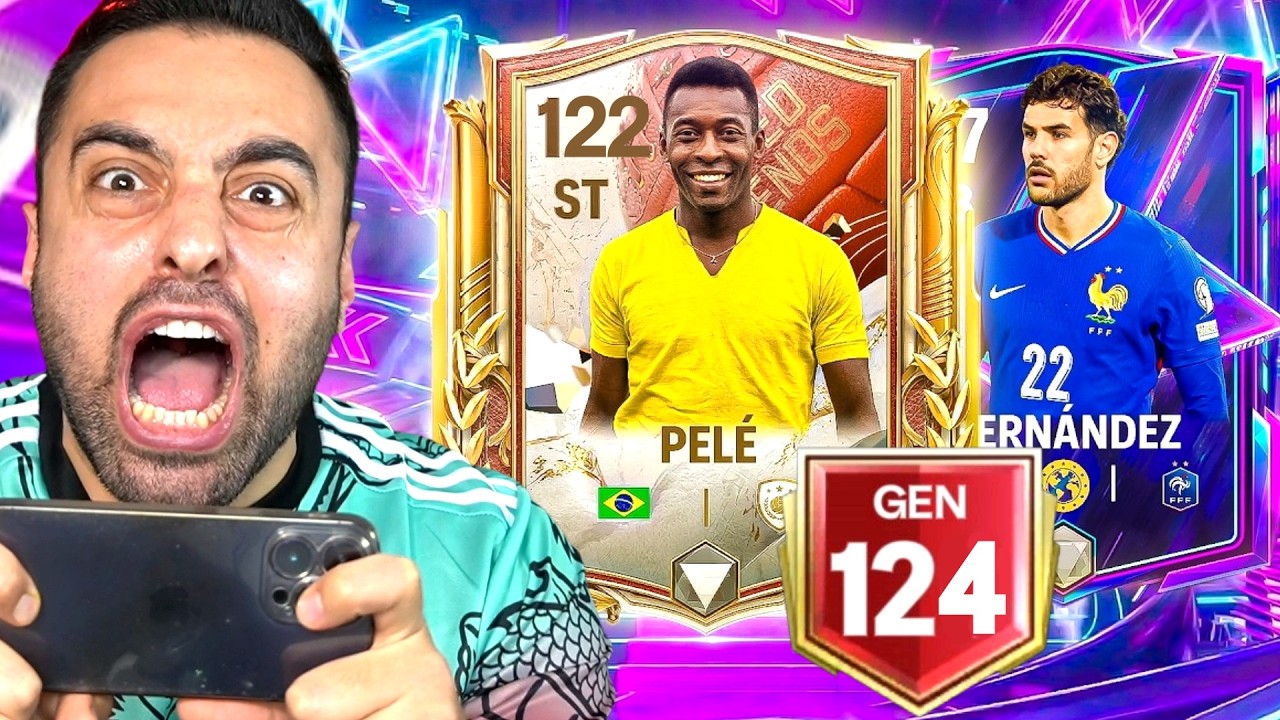 112 PELE Mİ OHAAA ! ÇIKTI 😱 124 GEN ? EA FC MOBİLE 26 PAKET AÇILIMI !
