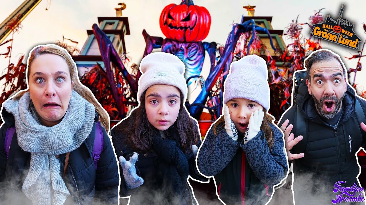 HALLOWEEN på GRÖNA LUND för FÖRSTA GÅNGEN *SKRÄMMANDE* | VLOGG