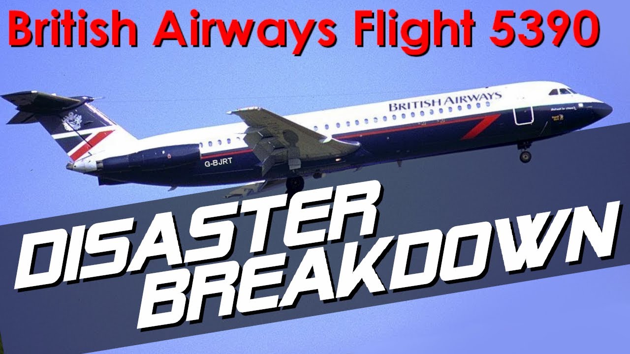 Капитана выбросило из самолёта (рейс British Airways 5390) — КАТАСТРОФА ПРЕДОТВРАЩЕНА
