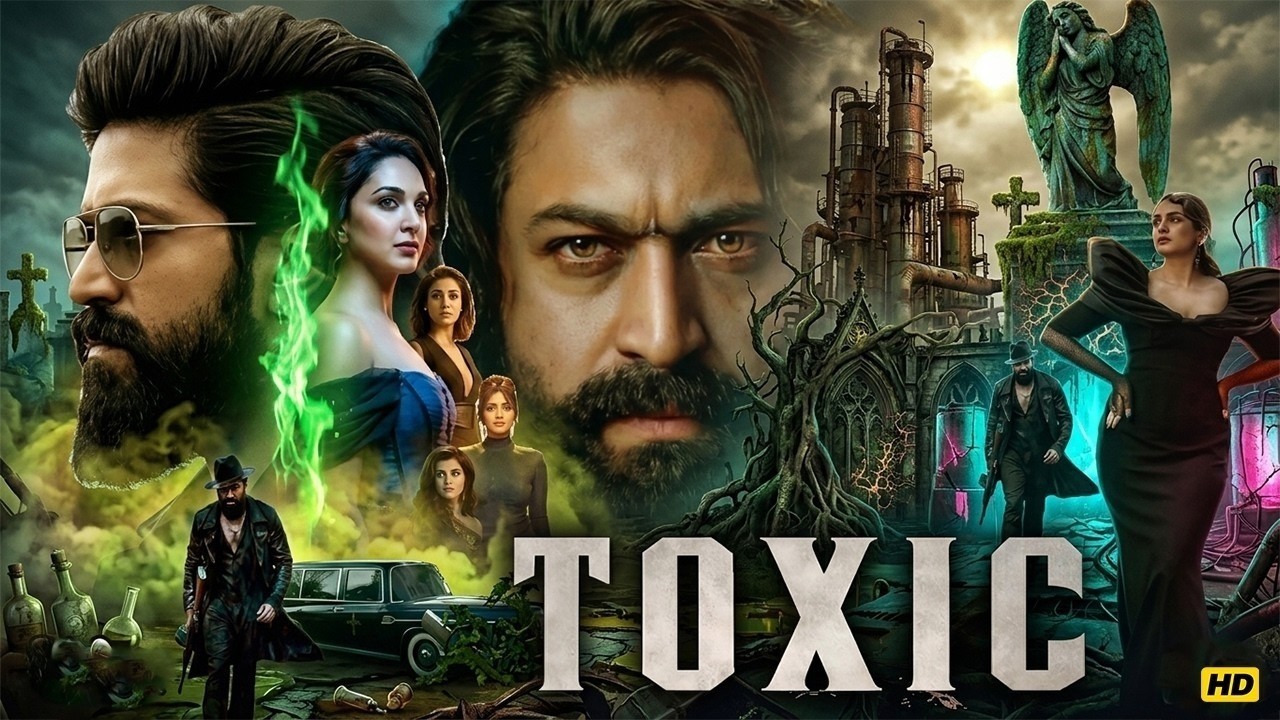 TOXIC | Full Action Movie 2026 | Yash Rocking Star Kaira Advani |Full Hindi Dubbed Action Movie 2026