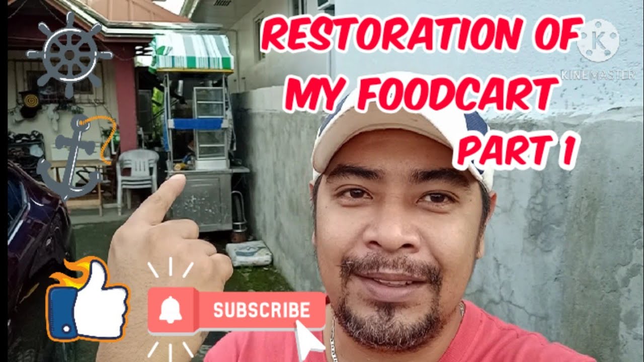 RESTORATION OF MY OLD FOODCART PART 1