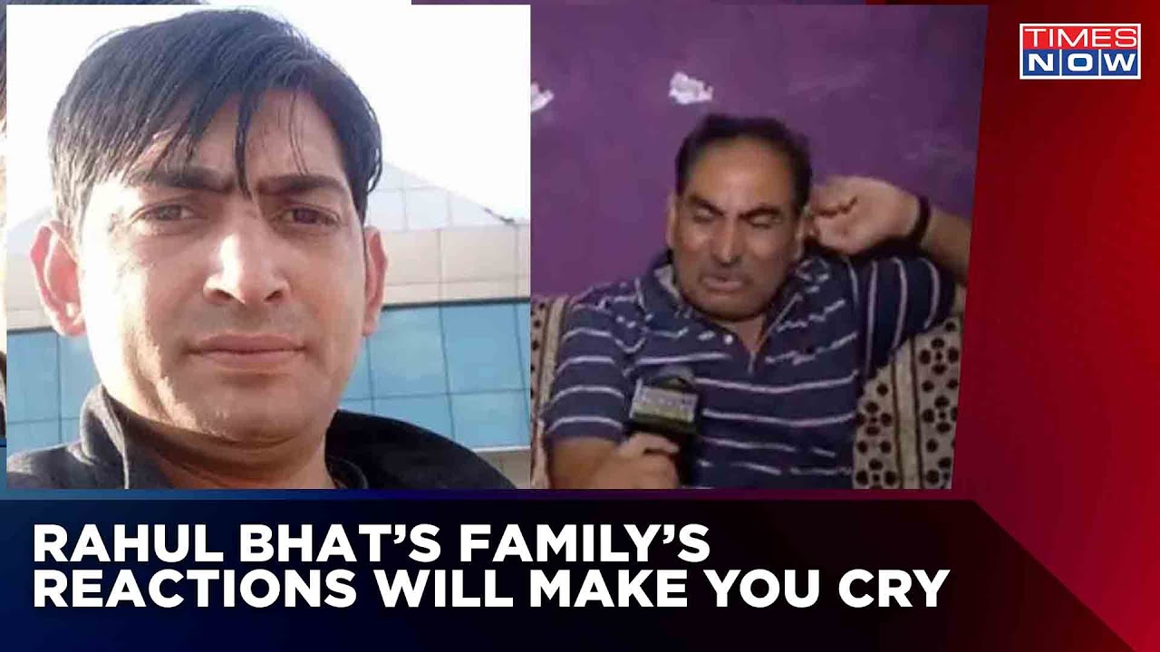 An Emotional Family Reacts To The Brutal Killing Of Kashmiri Pandit Rahul Bhat | Times Now News