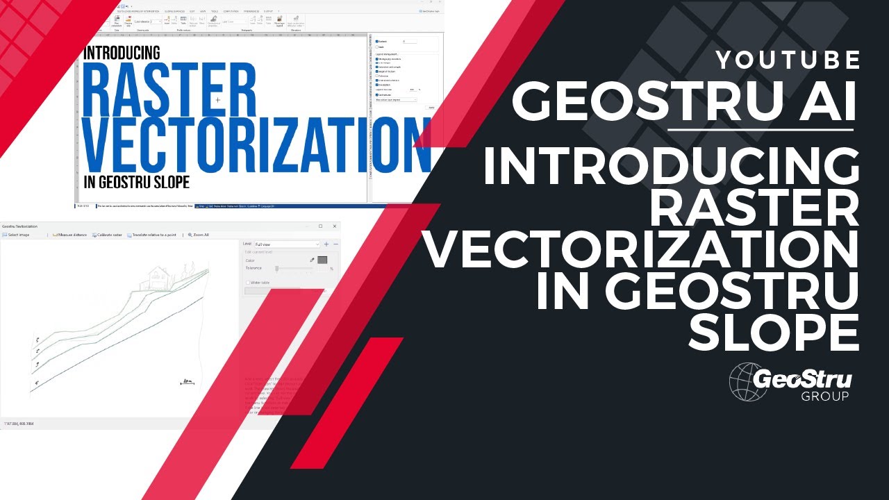 GeoStru AI: Introducing raster vectorization in GeoStru Slope!