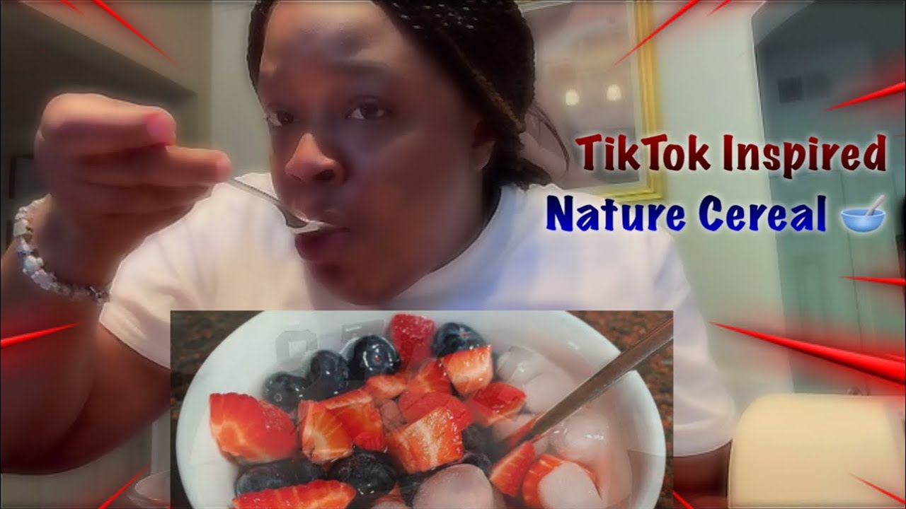 TikTok Inspired Nature Cereal 🥣 Hit or Miss 🤔 @CuzzoAB @ItsWannie @KCConnection 