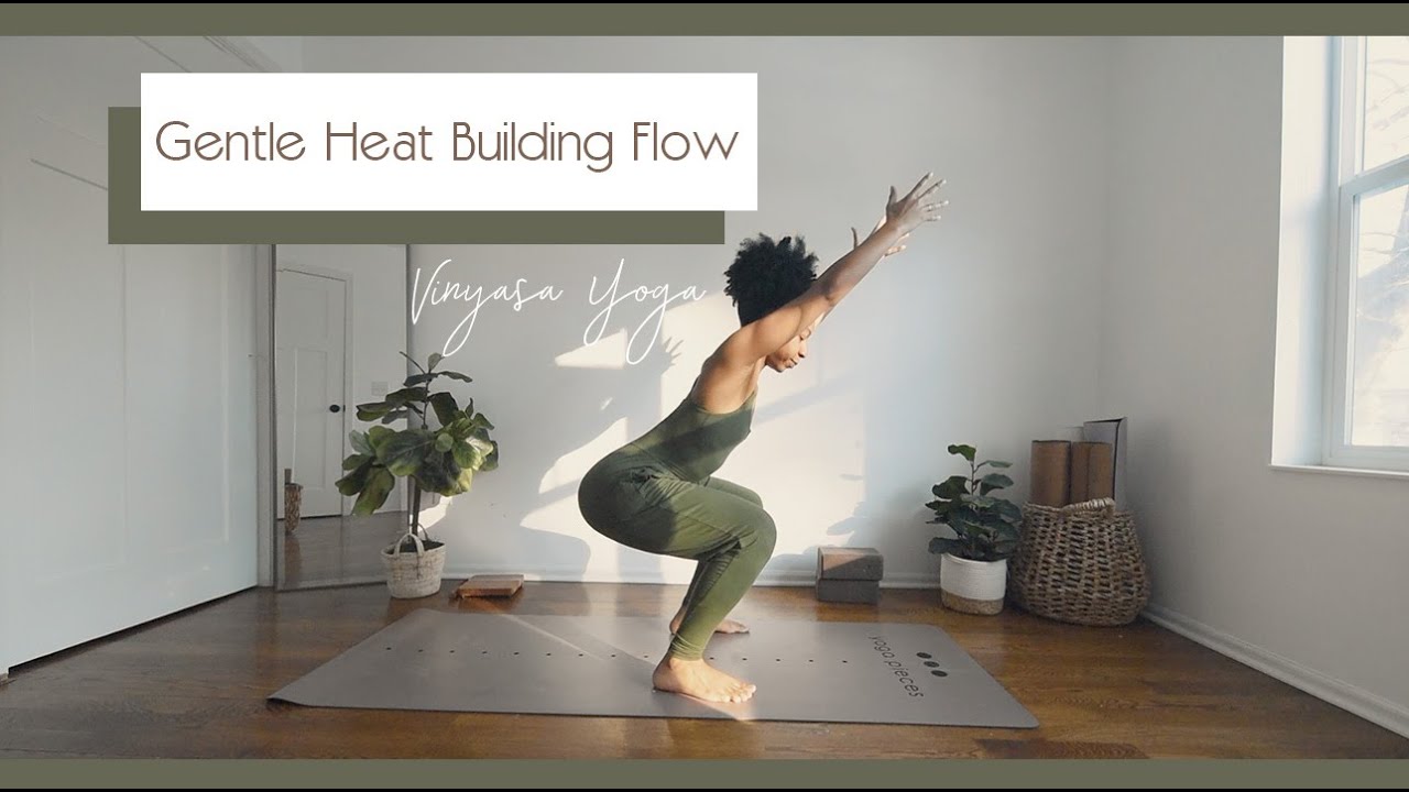 25 Min GENTLE HEAT BUILDING Flow for a midweek Pick-Me-Up 😉
