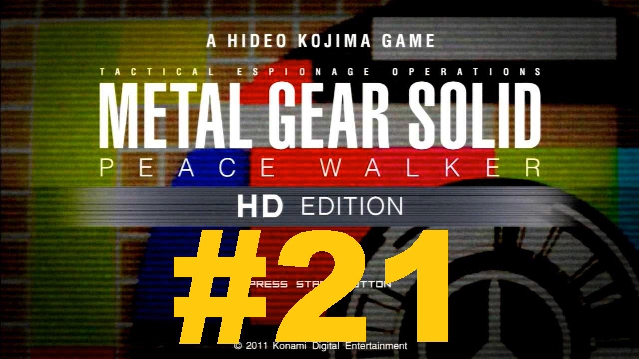 (60fps) Metal Gear Solid - Peace Walker | Storyline Mission 21 - Chopper Tactics