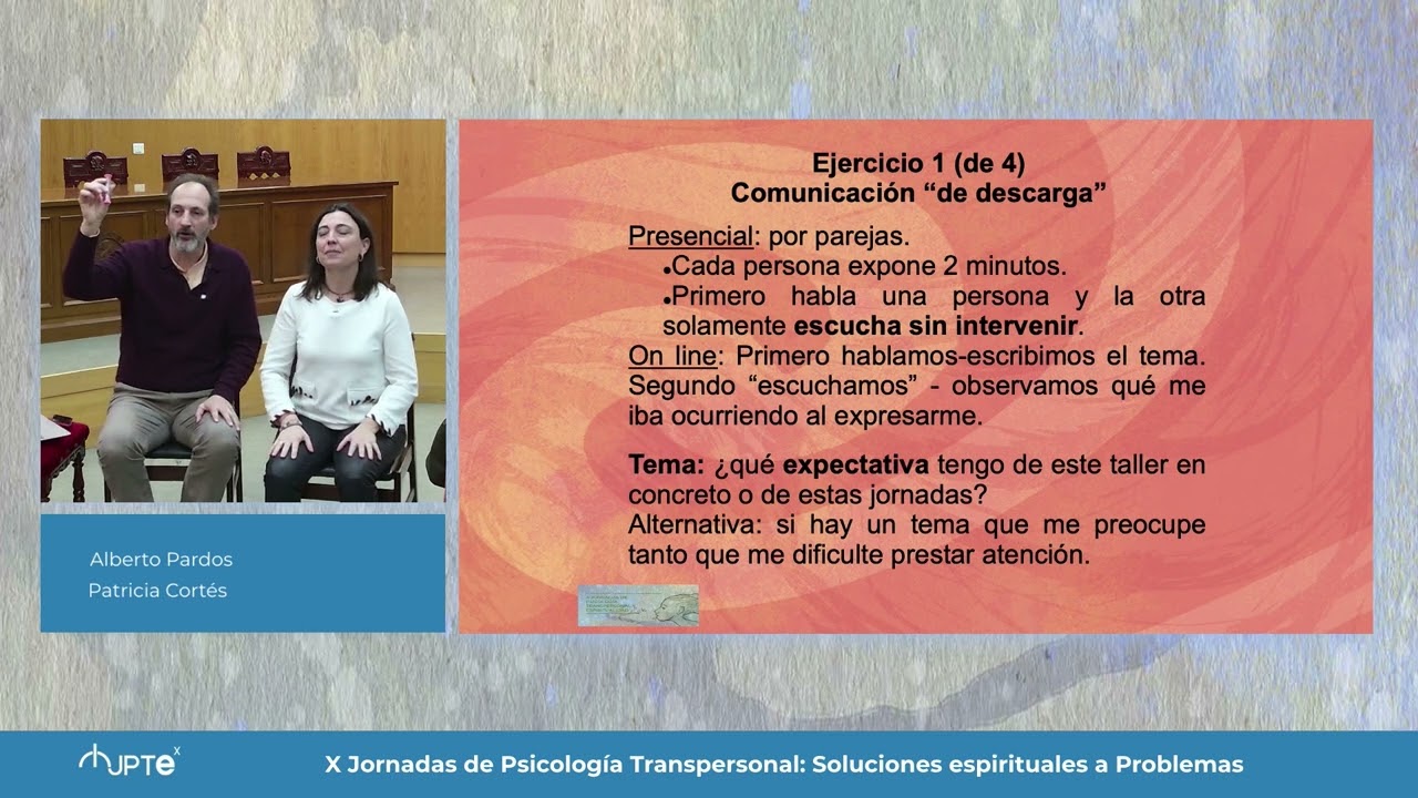 Taller con Patricia Cort&eacute;s y Alberto Pardo. 