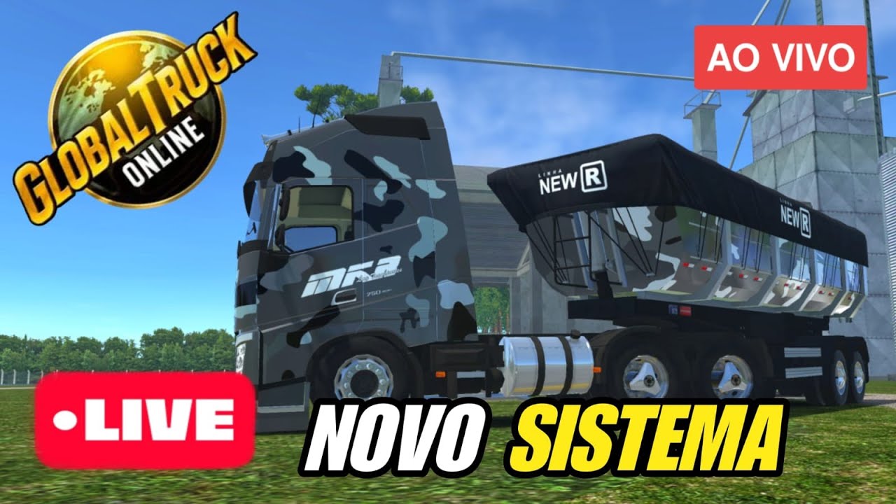 🟡 AO VIVO! GLOBAL TRUCK ONLINE! NOVOS SISTEMAS! VEM PRO COMBOIO