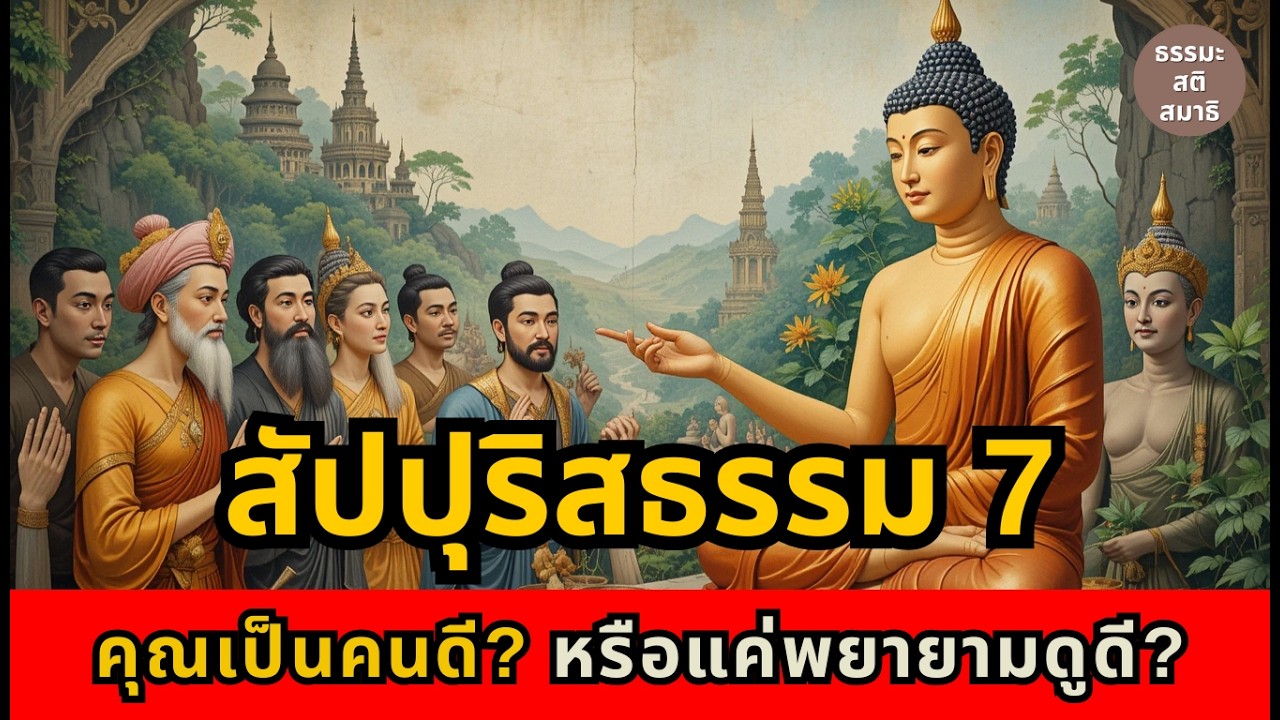 สัปปุริสธรรม7 คุณเป็นคนดีหรือแค่พยายามดูดี? เช็คเลย!