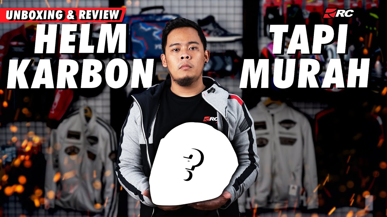 UNBOXING & REVIEW NJS ZX1R GT CARBON NEBULA SKY ❗️❗️ HELM KARBON LOKAL TERBARU 🔥