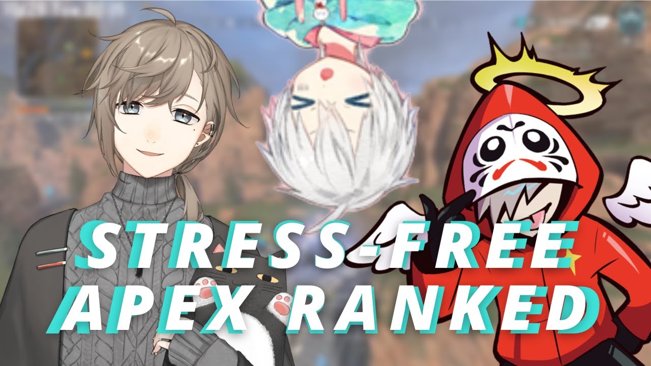 (eng sub) kanae, mafumafu, and daruma calmly play apex ranked (nijisanji / utaite / CR)