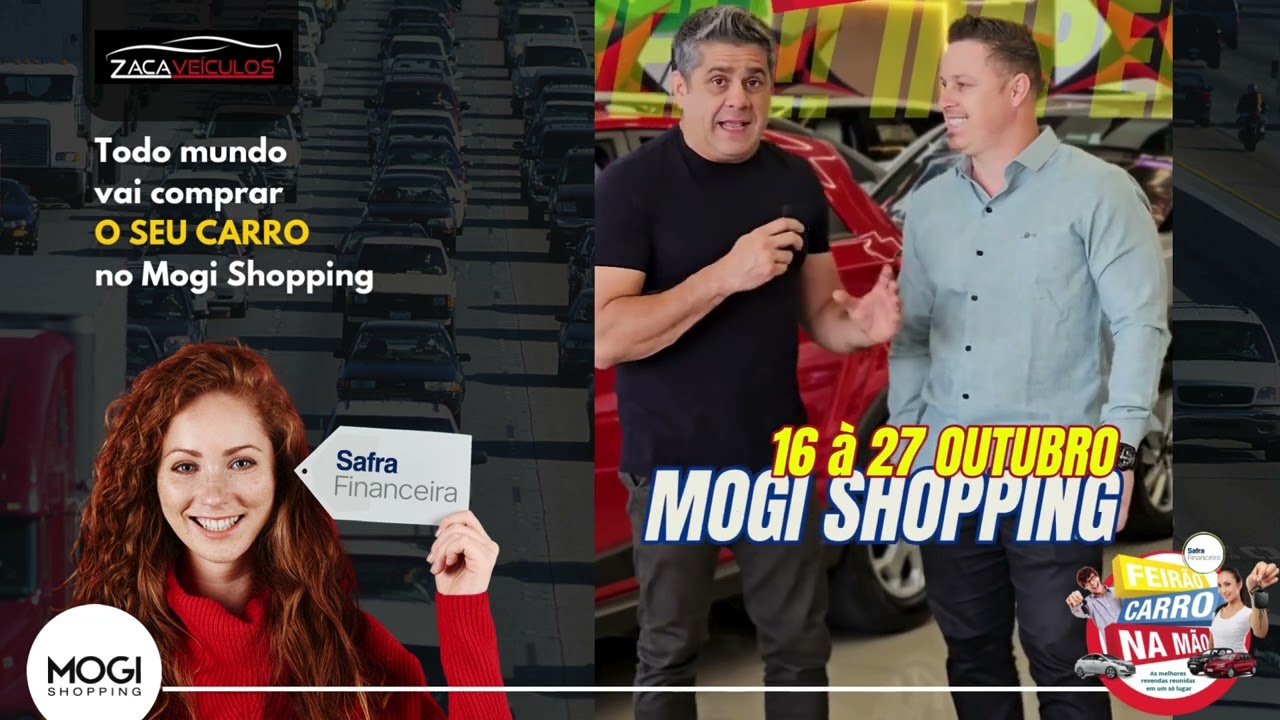 Zaca Ve&iacute;culos  no Feir&atilde;o Carro na M&atilde;o noestacionamento do Mogi Shopping