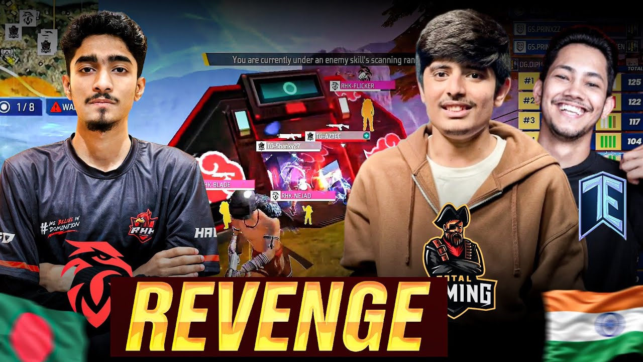 RHK🇧🇩 VS TG,TE 🇮🇳 & DG🇳🇵| RED HAWKS ON FIRE