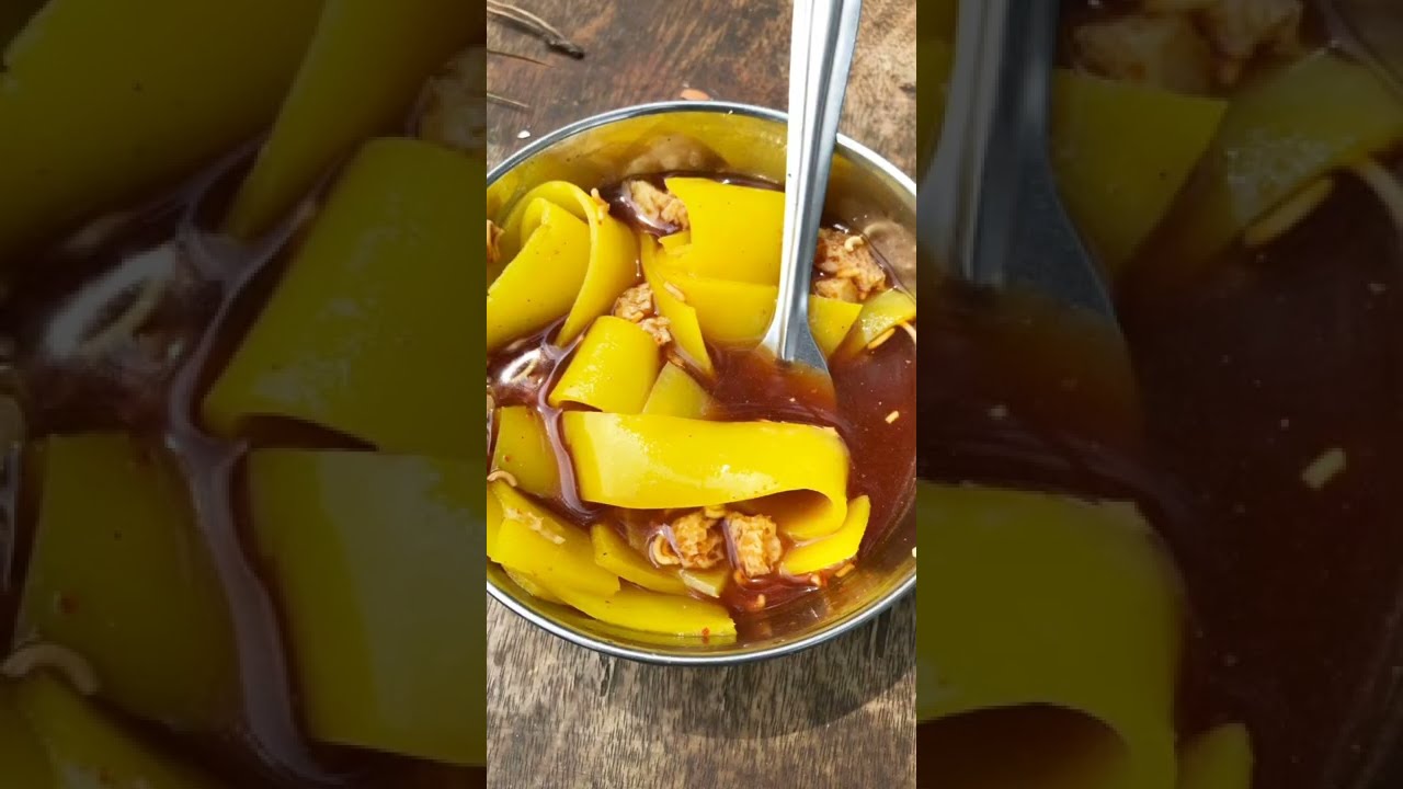 Tibetan laping😂 food Review in Nepal🇳🇵 