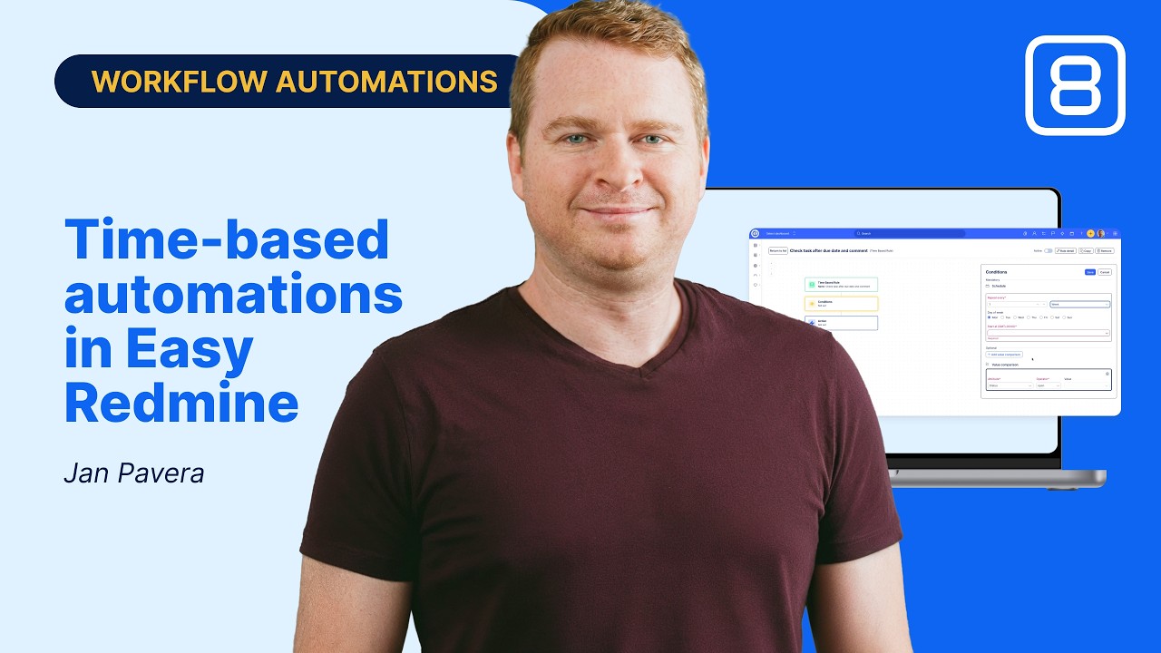 Easy Redmine: автоматизированные рабочие процессы, основанные на времени.