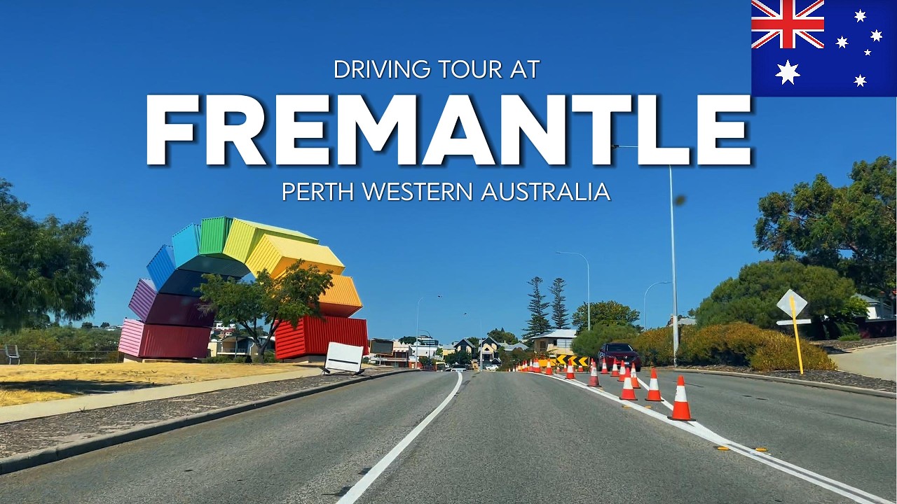Driving Tour at FREMANTLE | #australia #perth #travel #roadtrip #viral #trending #trip