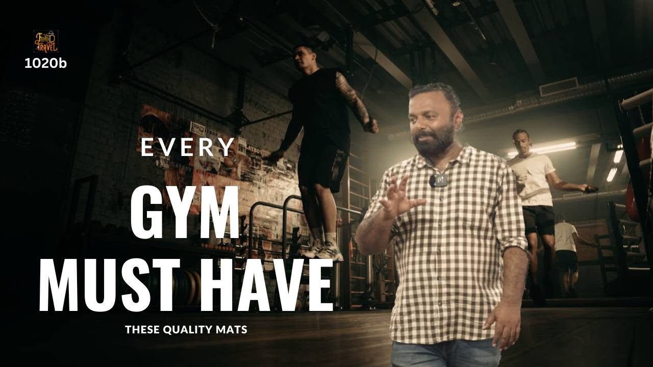 ഒരു ജിം ആയാൽ ഇത് വേണം | Every gym must have this | Rubber mats that are made to match the purpose