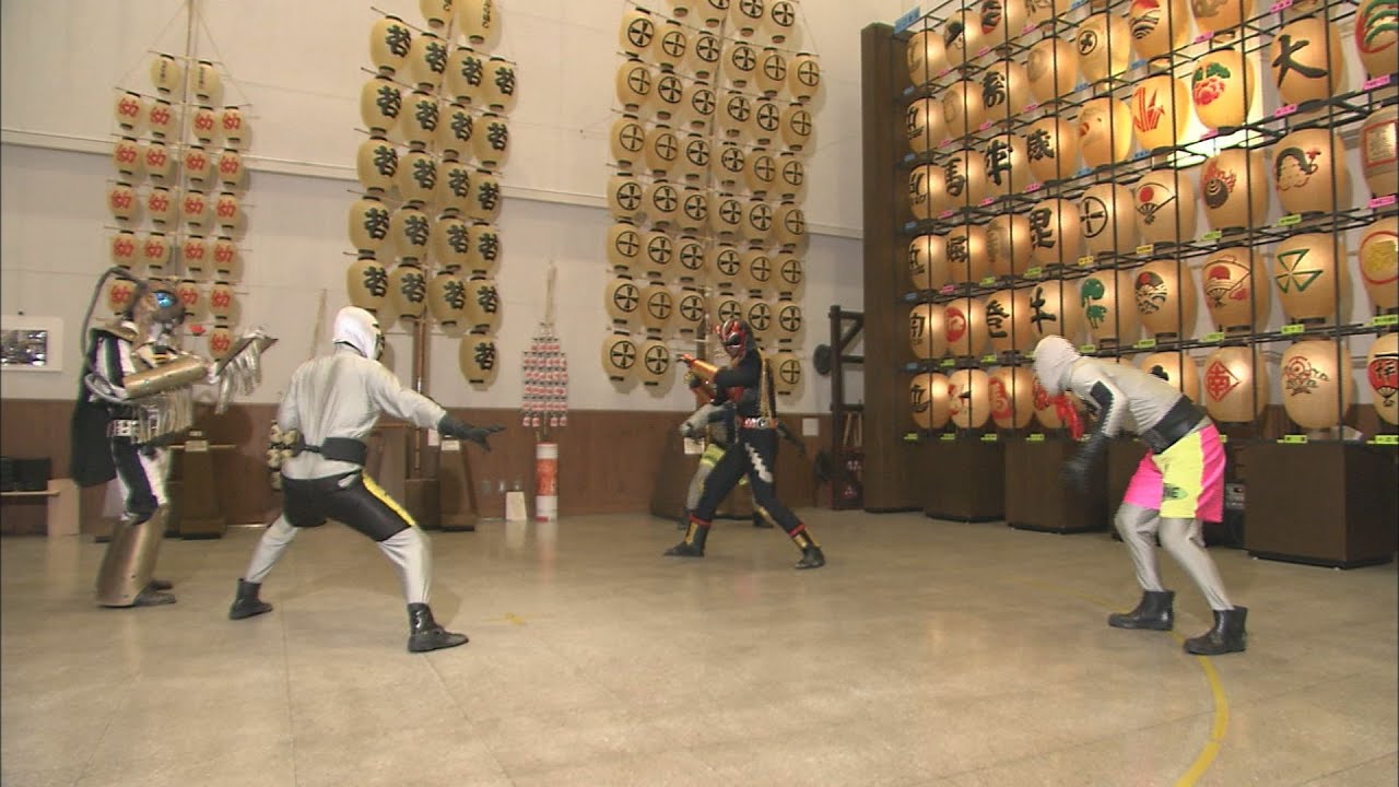 超神ネイガー あきた観光地大決戦⑨ ねぶり流し館