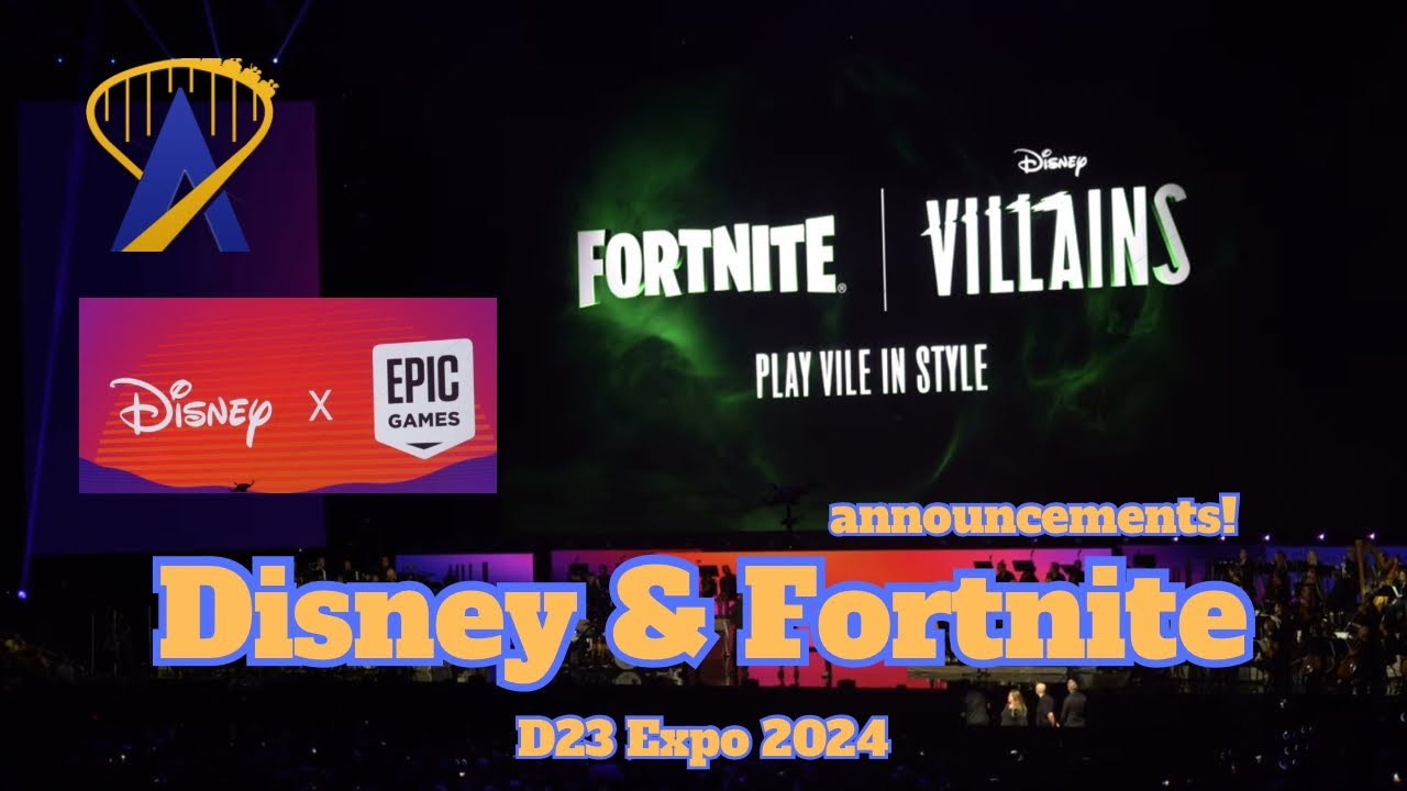 Disney Fortnite Announcement at D23 Expo 2024