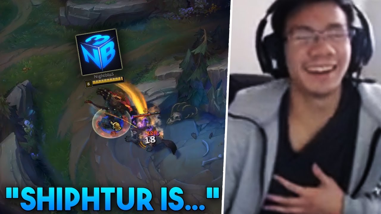 Shiphtur REACTS To Nightblue3 Calling Him a... | Best LoL Stream Moments #140