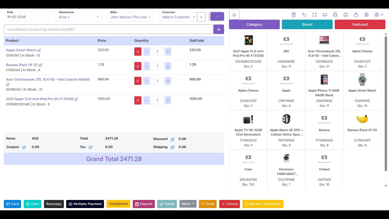 SalePro POS – All-in-One POS, Accounting & HR Software for Retail & Business